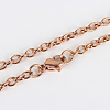 304 Stainless Steel Cable Chain for Necklace Making STAS-P045-06-4