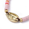 Nylon Thread Braided Beads Bracelets BJEW-JB04554-M-5