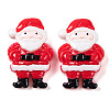 Christmas Decorations Theme Opaque Resin Decoden Cabochons RESI-Z026-01T-1