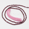 Natural Garnet Bead Strands G-G936-2mm-23-2