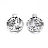 Tibetan Style Alloy Pendants TIBE-N010-62-3