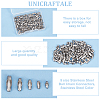 Unicraftale 304 Stainless Steel Ball Chain Connectors STAS-UN0011-58P-5