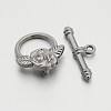 Tibetan Style Alloy Toggle Clasps X-K090B051-1