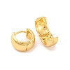 Brass Hoop Earrings for Women EJEW-U015-23G-02-2