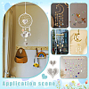 12Pcs 2 Styles Brass Pendants KK-NB0003-92P-5