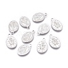 304 Stainless Steel Charms STAS-L247-012P-1
