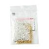 1200Pcs 2 Colors Brass Crimp Beads KK-FS0001-37-6