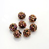 Resin Rhinestone Beads RESI-S257-12mm-SB2-1