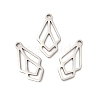 Non-Tarnish 201 Stainless Steel Pendants STAS-I199-A06-P-2