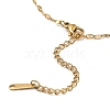 Heart with Cross Light Gold Brass Micro Pave Cubic Zirconia Pendant Necklaces NJEW-E105-12KCG-3