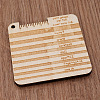 Wooden Sewing Rulers PW-WG8CC5D-10-1