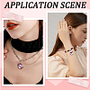 16Pcs 4 Styles Valentine's Day Alloy Enamel Pendants ENAM-SC0006-03-4