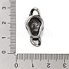 Retro 304 Stainless Steel Halloween Skull Links STAS-L274-015AS-02-3