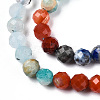 Natural & Synthetic Mixed Gemstone Beads Strands G-D080-A01-01-06-3
