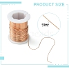 Bare Round Copper Wire CWIR-R004-0.4mm-09-3