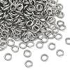 Tarnish Resistant 304 Stainless Steel Open Jump Rings X-STAS-E067-11-8mm-2