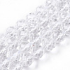 Natural Quartz Crystal Beads Strands G-S345-10mm-35-1