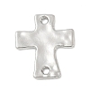 Alloy Textured Religion Cross Links Connector Charms FIND-Z127-01P-01-1