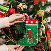 ARRICRAFT 90Pcs 3 Styles Christmas Opaque Resin Cabochons RESI-AR0001-39-5