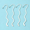 Zinc Alloy Wavy Bookmarks PALLOY-17-AS-FF-1-3