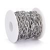 Tarnish Resistant 304 Stainless Steel Cable Chains CHS-P010-01P-5