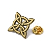 Sailor's Knot Alloy Enamel Pin Brooch JEWB-R268-15-2