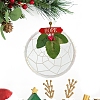 Christmas Cotton Woven Net PW-WG65775-01-2