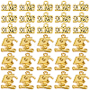100Pcs 2 Styles Alloy Pendants FIND-SC0021-89AG-1