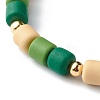 Handmade Polymer Clay Beads Stretch Bracelets Sets BJEW-JB06424-02-7