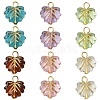 60Pcs 6 Colors Acrylic Pendants PALLOY-YW00167-2