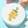 Glass & Acrylic Pendant Decorations HJEW-TA00091-04-2