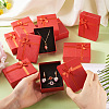 Rectangle Paper Jewelry Set Storage Boxes with Bowknot CON-TAC0014-04D-6