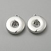 Alloy Hang Snap Base Pendant LS-FIND-WH0110-280P-2