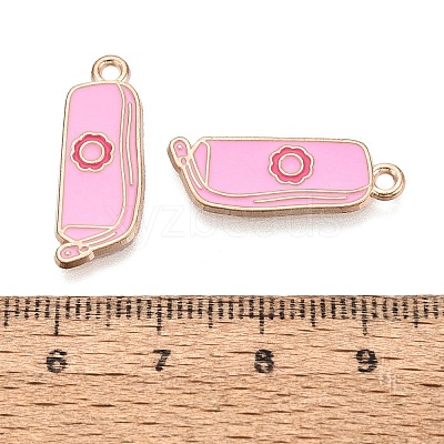 Alloy Enamel Pendants ENAM-Q004-01KCG-10-1