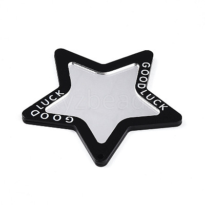 Acrylic Big Pendants OACR-N139-03-1