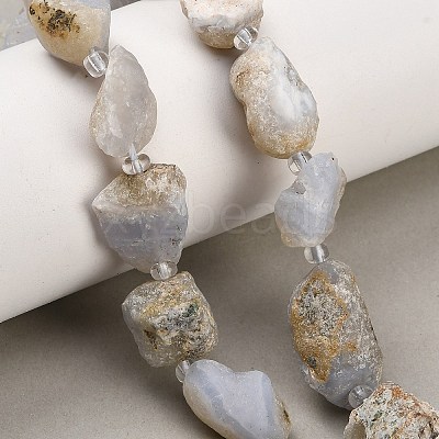 Natural Blue Lace Agate Beads GG-CBA0B77-A04-03-1