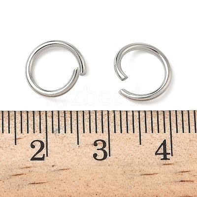 304 Stainless Steel Open Jump Rings STAS-Z150-01E-P-1