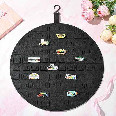 3Pcs 3 Styles Wall Mounted Brooch Jewelry Display Rolls ODIS-CJ0001-03-1