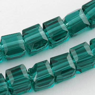 Glass Bead Strands X-GLAA-R041-6x6mm-15-1
