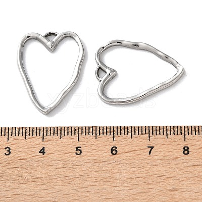304 Stainless Steel Pendants STAS-L022-554P-1