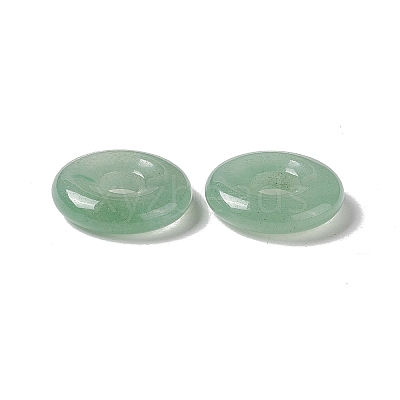 Natural Green Aventurine Pendants X-G-E135-03J-1