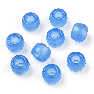 Transparent & Luminous Plastic Beads KY-T025-01-H01-1