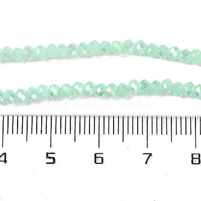 Baking Electroplate Glass Beads Strands DGLA-A039-J4mm-B07-1
