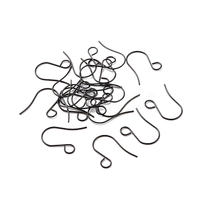 100Pcs Ion Plating(IP) 316 Stainless Steel French Earring Hooks JX138D-1