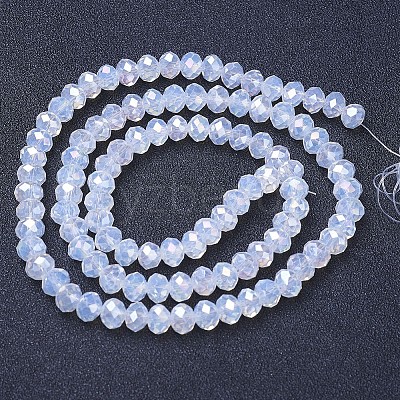Electroplate Glass Beads Strands LS-EGLA-A034-J1mm-B06-1