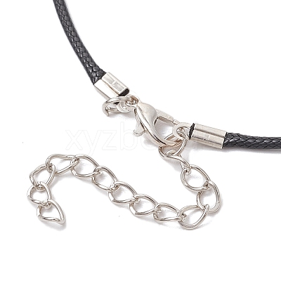 Glass Seed Beads & Polymer Clay & Evil Eye Lampwork Snowflake Pendant Necklaces NJEW-MZ00102-04-1