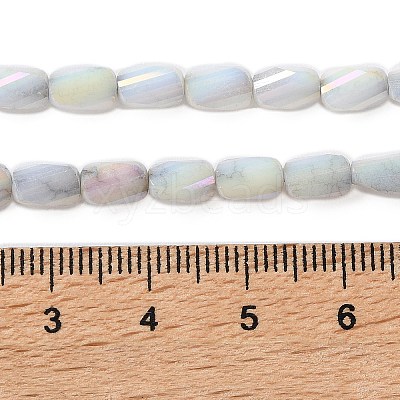 Ombre Effect Dyed Glass Beads Strands GLAA-I059-01H-1