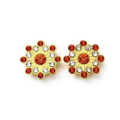Rhinestone Buttons FIND-TAC0016-11G-1
