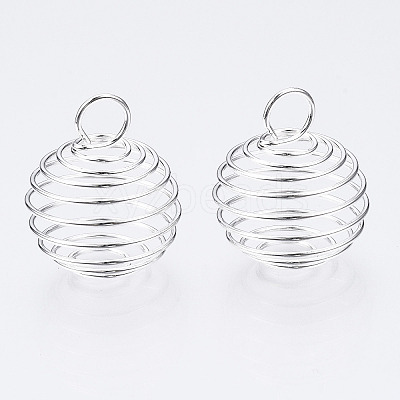 Iron Wire Pendants X1-IFIN-R231-20mm-S-1