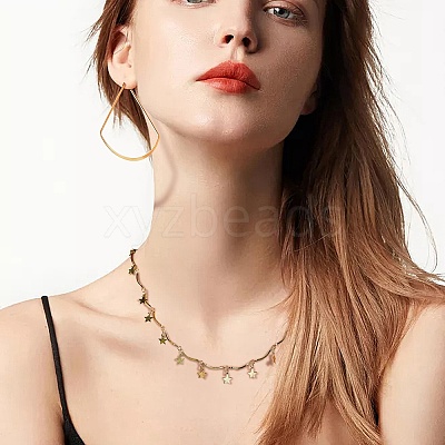 DIY Chain Necklace Making Kit DIY-SZ0001-54G-1